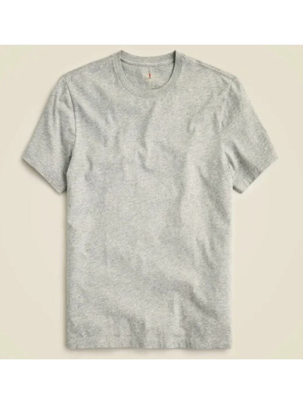 J.Crew Broken-in Classic T-Shirt 2XL Heather Gray Cotton Crewneck Short Sleeve